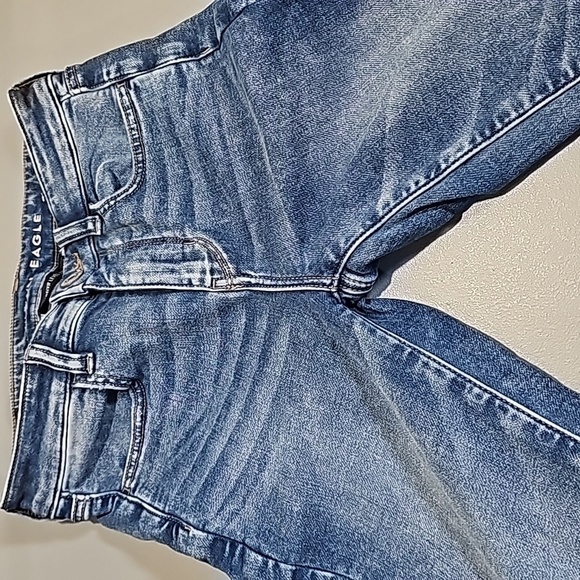 American Eagle cozy next level stretch size 0 high rise jeggings - Picture 5 of 8